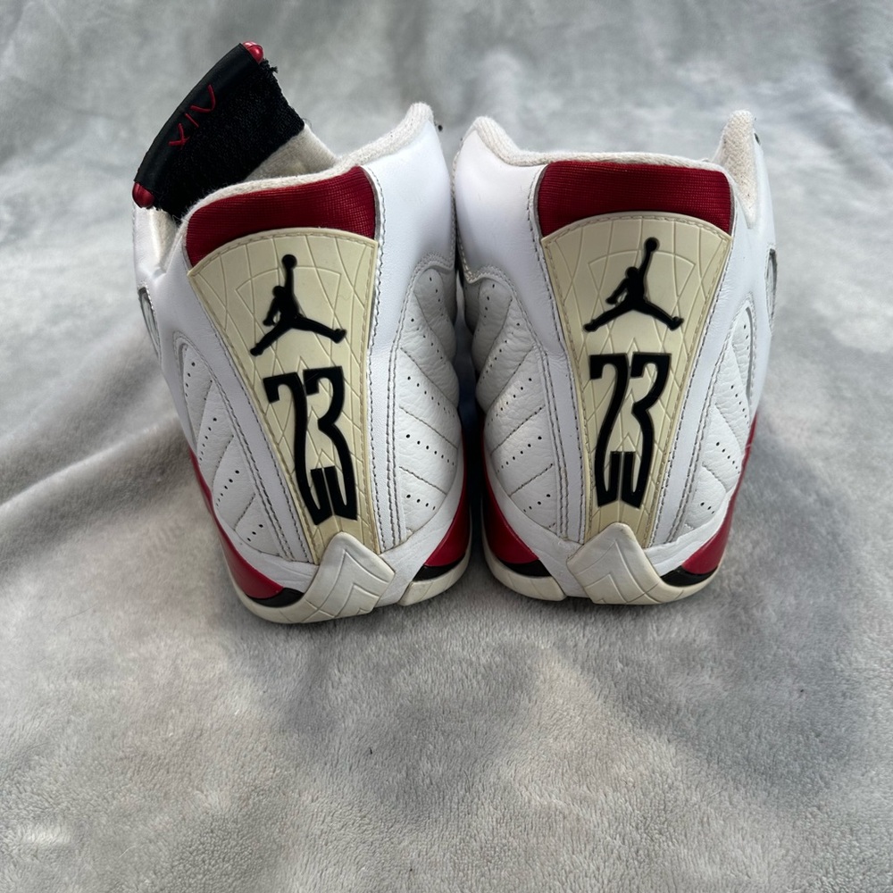 Men’s 2011 Jordan 14 Retro Candy Cane Sz 10.5